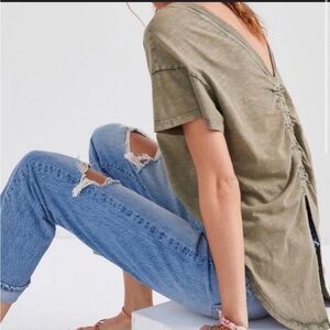 Anthropologie cotton top EUC size xs